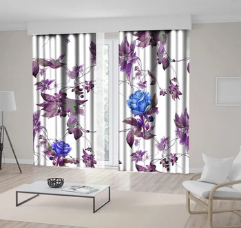 Curtain Tropical Orchid Flowers Leaves Birds and Butterflies Exotic Nature in Bright Colors Fuchsia Green Blue
Curtain Tropical Orchid Flowers Leaves Birds and Butterflies Exotic Nature in Bright Colors Fuchsia Green Blue