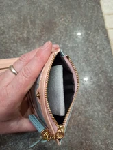Billeteras geométricas rosas para mujer, Cartera de bolsillo, tarjetero de retales, monedero corto a la moda