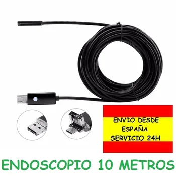 Camera 5,5MM Endoscopica cable 10M Tube Pipe Downpipe Jam Endoscoopio USB Mine introduce camara in hole
Camera 5,5MM Endoscopica cable 10M Tube Pipe Downpipe Jam Endoscoopio USB Mine introduce camara in hole