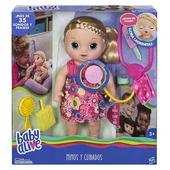 Baby Alive doll mimos & Care, Multicolor, Miscelanea (Hasbro C0957105) 
Baby Alive doll mimos & Care, Multicolor, Miscelanea (Hasbro C0957105)