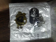 Juego CS ir medalla llavero de Metal colgante contador de collares huelga llavero de la joyería de los hombres los Fans, regalo de recuerdo de las mujeres gargantilla