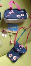 Conjunto de 3 mochilas escolares estampadas para niños y niñas, morral escolar a la moda