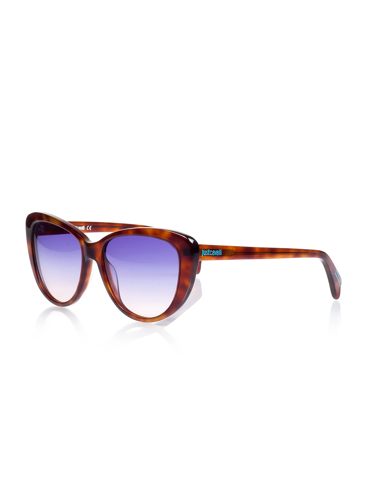 

Women's sunglasses jc 646 53v bone Brown organic oval aval 57-16-135 just cavalli