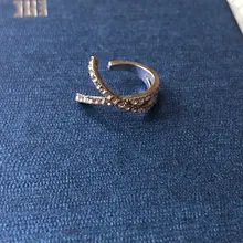 Pendiente de Aro para mujer, 1 Uds., Clip de circonio encantador, pendientes de oro, pendientes sin Piercing, joyería