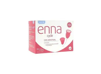 Enna Cycle Menstrual Cup Size L 2 Cups
Enna Cycle Menstrual Cup Size L 2 Cups
