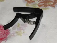 Capo guitarra de Metal de Zinc chapado en cejillas para acústicas guitarra eléctrica ukelele guitarra Clip abrazadera instrumento de música accesorios JCP-01