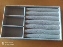 Mordoa-organizador de pendientes de ante y terciopelo rosa, soporte para presentación de joyería, estante, plato de muestra, caja de joyería de moda