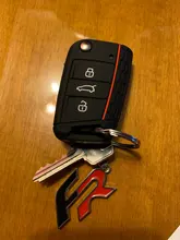 Para Vw Golf 7 coche Polo cubierta para Skoda Karoq rápido Octavia A7 para asiento Ibiza Leon 5f soporte clave para Volkswagen Polo Fob