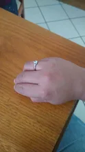 Huitan-Anillo de boda con corte cuadrado de circonia cúbica, ajuste de Color dorado, anillos de compromiso de moda para mujer, el mejor regalo de Navidad