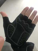 INBIKE-guantes medio dedo de ciclismo almohadilla a prueba de golpes, Para deporte, verano, gimnasio y ciclismo de montaña