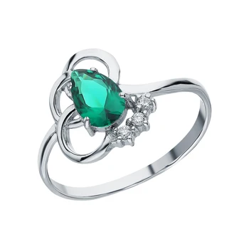 Silver ring with nanocrystal and cubic zirconia sunlight sample 925
Silver ring with nanocrystal and cubic zirconia sunlight sample 925