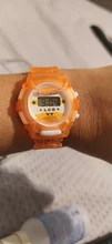 Reloj Digital LED para niños y niñas, pulsera de Reloj deportivo de exterior, con fecha electrónica Infantil