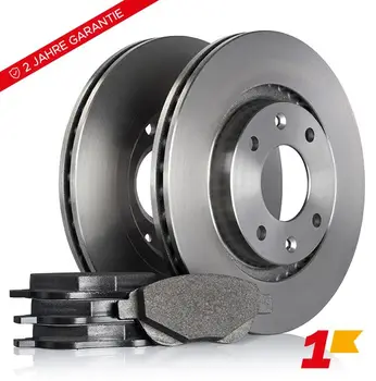 1ST PRICE BREMSSCHEIBEN BELÜFTET Ø283 + BELÄGE VORNE FÜR CITROEN C5 I BREAK II