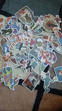Animaciones de dibujos animados para niños, pegatinas de Futurama, grafiti personalizado, equipaje decorativo, impermeable, juguetes de pegatinas, 10/50 Uds.