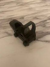 20mm caza óptica holográfico rojo vista alcance punto arma de caza 4 retículo accesorios táctico reflejo al aire libre telescopio