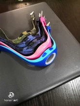 OHSEN-relojes deportivos para niños y niñas, pulsera electrónica de silicona azul resistente al agua hasta 50M, cronómetro Digital