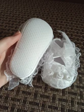 Zapatos de encaje Floral para niña, zapatos de princesa para bebé, primeros pasos, fiesta