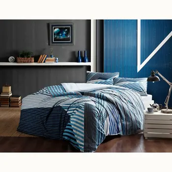 Tac Textile Ranforce Atlantis Soft Feel Hypoallergenic % 100 Cotton 3 Pieces Single Duvet Cover Set with Flat Sheet blue
Tac Textile Ranforce Atlantis Soft Feel Hypoallergenic % 100 Cotton 3 Pieces Single Duvet Cover Set with Flat Sheet blue