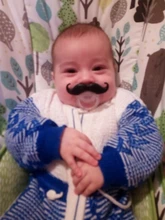 Silicona superior divertido pezón maniquí chupetes bebé chupete broma De niño Pacy ortodoncia chupetes tipo mordedor barba chupete de beso