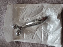 Rodillo masajeador 3D para estiramiento de cara delgada, herramienta de relajación Facial con forma de Y giratoria 360, para cuerpo completo