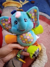 Sonajeros suaves para bebé, juguetes educativos para cochecito, cuna móvil, animales de felpa musicales, colgante de juguete para niños de 0 a 12 meses