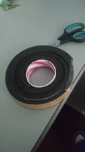 Rubber-Tape Sponge Foam Strong-Adhesion Thick Black EVA 10mm-100mm-Width Anti-Collision-Seal-Strip