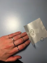 Modyle-anillos para articulaciones de diseño sencillo para mujer, conjuntos de anillos para articulaciones de Color dorado y plateado Vintage, joyería coreana