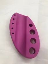 Herramienta ovalada de silicona para tatuaje, soporte para bolígrafo, pigmento Microblading, taza para tinta, máquina, maquillaje permanente, accesorios de tatuaje, nuevo