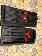 Xiaomi Yiwuyishen-palillos chinos de fibra de vidrio, resistentes a altas temperaturas, 6 pares en paquete