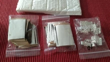 Película de calentamiento de aislamiento, accesorios de conexión, clips + 4 Uds., 1 USD por 2 uds.