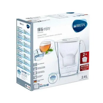 Filter jug Brita Marella 2,4 L White
Filter jug Brita Marella 2,4 L White