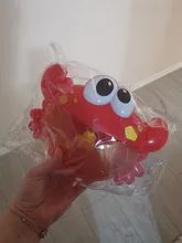 Cangrejo de burbuja musical juguetes bebe juguetes baño  juguetes para niños Piscina bañera jabón automático de la máquina de los cangrejos Rana burbuja Automático de música de la máquina tiktok Venta caliente Estilo