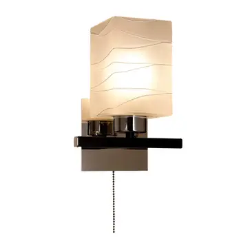 Cl127311 Oscar Chrome + Wenge St-K wall lamp 
Cl127311 Oscar Chrome + Wenge St-K wall lamp