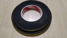 Rubber-Tape Sponge Foam Strong-Adhesion Thick Black EVA 10mm-100mm-Width Anti-Collision-Seal-Strip