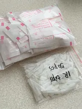 Puntas de jeringa Individual de 1RL, paquete de 50 Uds. De agujas de tatuaje solar gigante para maquillaje permanente de cejas/labios