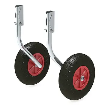 Transom wheels for inflatable boat, quick release reinforced, 330mm (set) 060212T
Transom wheels for inflatable boat, quick release reinforced, 330mm (set) 060212T