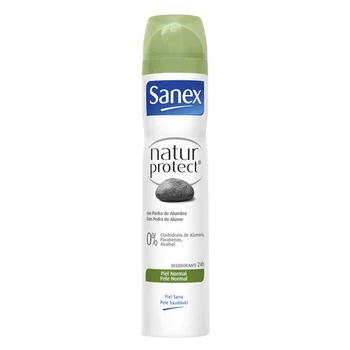 Spray Deodorant Natur Protect 0% Sanex (200 ml)
Spray Deodorant Natur Protect 0% Sanex (200 ml)