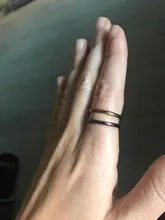 MANGOSKY-anillo de acero inoxidable para hombre y mujer, sortija de boda de 2mm y 4mm