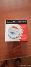 Marlboze-Sensor de sonido y CO para seguridad del hogar, fotoeléctrico LCD, Detector de envenenamiento por monóxido de carbono independiente, 85dB