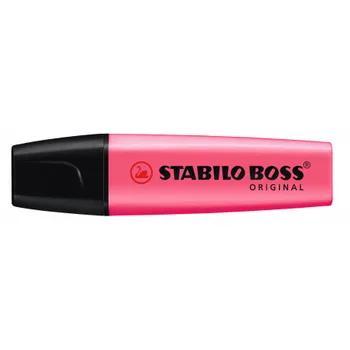 (Box 10 pcs) MARKER STABILO BOSS PINK
(Box 10 pcs) MARKER STABILO BOSS PINK