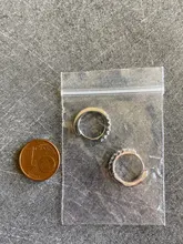 ANENJERY aro-pendientes de plata de primera ley diseño geométrico para mujer, aretes pequeños, aros pequeños, plata esterlina 925, estilo francés, Punk, Hip Hop, fiesta