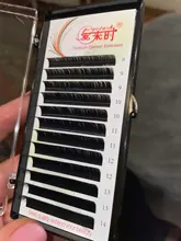 Extensiones de pestañas individuales B C CC D, pestañas postizas de todos los tamaños, clásicas de visón, 0,03-0,25mm