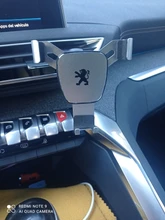 Universal soporte para móvil de coche soporte para aire acondicionado No magnético soporte para teléfono celular para Peugeot 206, 207, 307, 3008, 2008, 308, 408