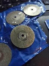 Mini disco de corte Dremel, herramienta rotativa de Muela de Diamante, hoja de sierra Circular, disco de diamante abrasivo