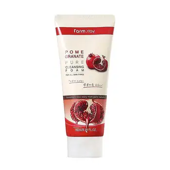 Foam for washing farmstay pomegranate pure Cleansing Foam 
Foam for washing farmstay pomegranate pure Cleansing Foam
