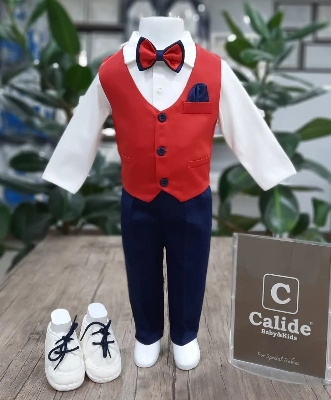Baby Boys Clothing Newborn Wedding Marriage Costum Suit Tuxedo Baptism Set Shirt Vest Bow Tie Shoes 7 Piece 3 - 6 Months 62 cm
Baby Boys Clothing Newborn Wedding Marriage Costum Suit Tuxedo Baptism Set Shirt Vest Bow Tie Shoes 7 Piece 3 - 6 Months 62 cm