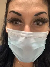 2021 nuevo magistrado contactos de Color cosméticos naturales hermosa alumno lentes de contacto de Color de ojos con contenedor de 1 par