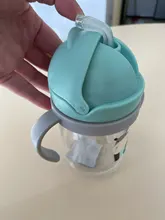 Botella de alimentación de bebé de 250ML, vaso de silicona a prueba de fugas para niños, vasos de paja con dibujos animados, recipientes con mango