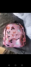 Mochila de dibujos animados de Disney para niños y niñas, preciosa mochila escolar de Minnie, Mickey Mouse, regalo para niños