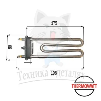 Ten for washing machine LG 1600W
Ten for washing machine LG 1600W